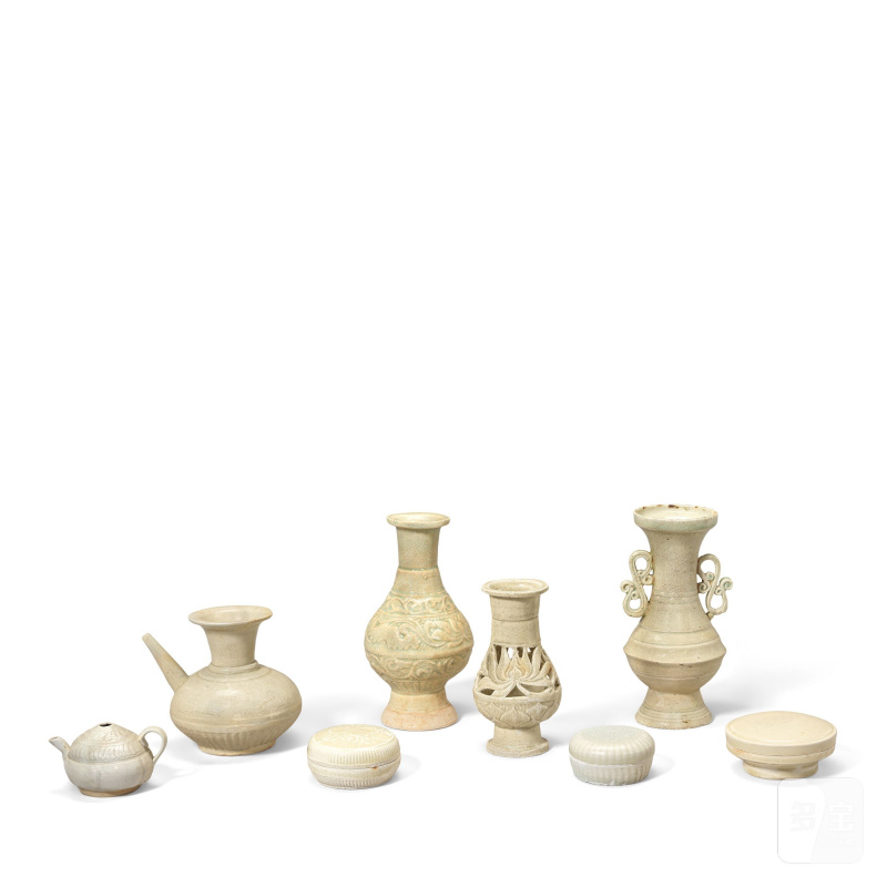 宋/元 青白器皿一組 | A GROUP OF QINGBAI WARES